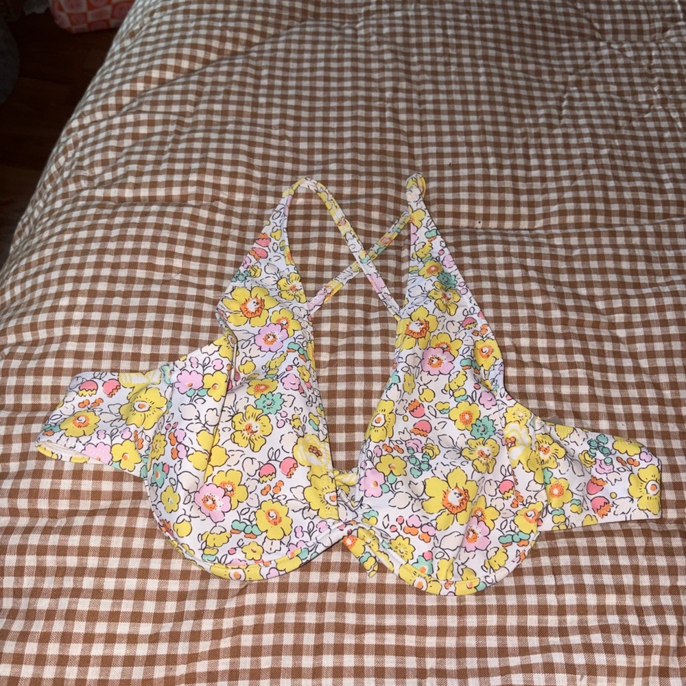 Floral Bikini Top